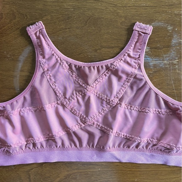 DELIMIRA Front Closure Posture Wireless Back Support Full Coverage Bra 42DX - Picture 8 of 8